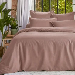 Outlet Coprimaterasso in lyocell Tencel™ lavato (140 x 200 cm) Olivia blush Copripiumini|Completi Letto