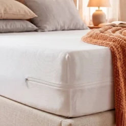 Clearance Coprimaterasso integrale anti-cimici del letto (160 cm) Ombeline Accessori Letto