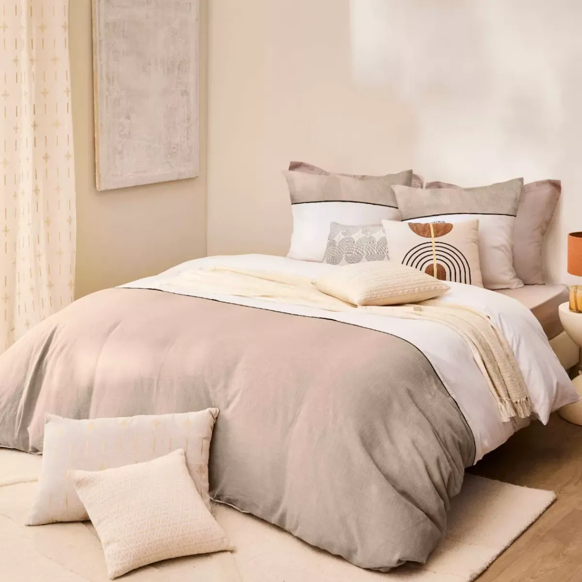 Best Copripiumino e due federe in cotone Gabrielle Copripiumini|Completi Letto