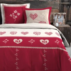 Copripiumino e due federe in cotone Modane Completi Letto
