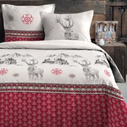 Hot Copripiumino e due federe in cotone Bauges Completi Letto