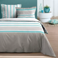 Best Copripiumino e due federe in cotone (240 x 220 cm) Barbados Completi Letto