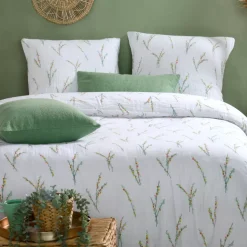Sale Copripiumino e due federe in doppia garza di cotone (240 x 220 cm) Fleolia Copripiumini|Completi Letto