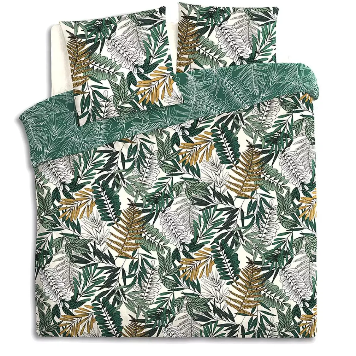 New Copripiumino e due federe quadrate cotone (260 cm) Tropik Copripiumini|Completi Letto