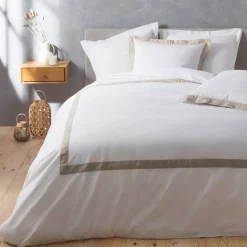 Clearance Copripiumino e due federe quadrate cotone (260 cm) Lauraline Copripiumini|Completi Letto