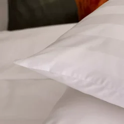 Online Copripiumino e due federe raso di cotone (260 x 240 cm) Isadora Bianco Copripiumini|Completi Letto