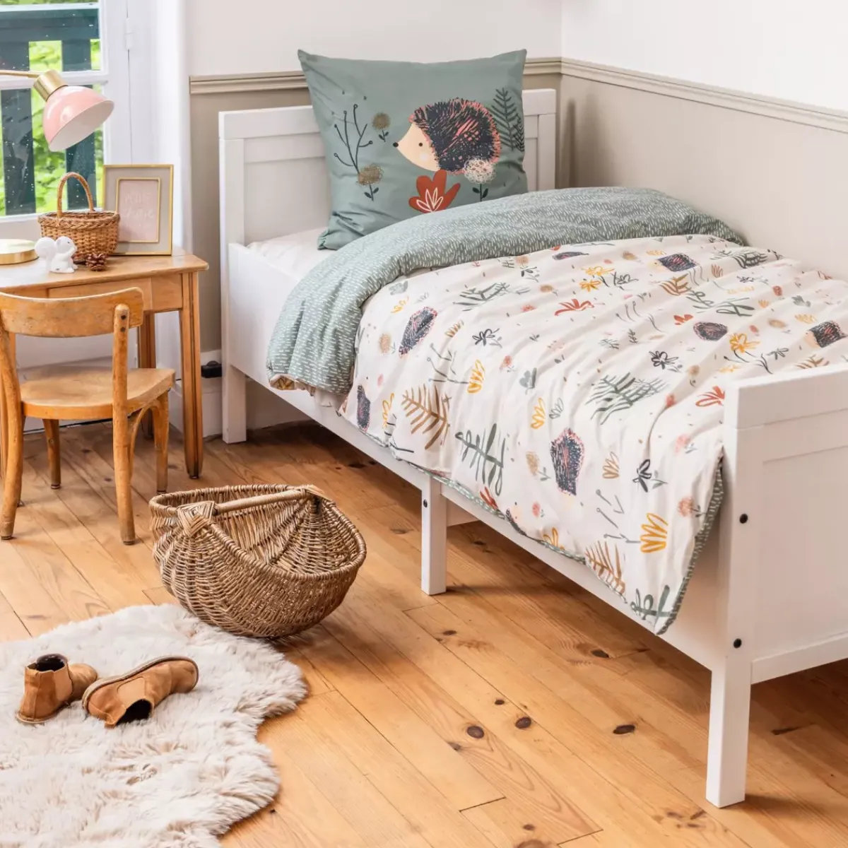 Discount Copripiumino e una federa bambino cotone (140 x 200 cm) Polisson Biancheria Da Letto Bambini