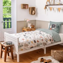 Discount Copripiumino e una federa bambino cotone (140 x 200 cm) Polisson Biancheria Da Letto Bambini