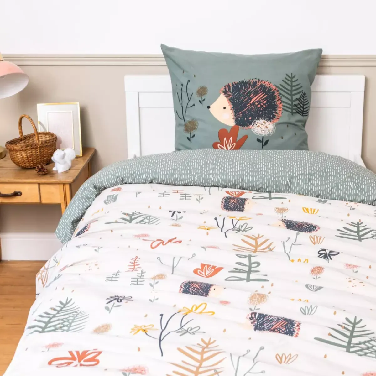 Discount Copripiumino e una federa bambino cotone (140 x 200 cm) Polisson Biancheria Da Letto Bambini