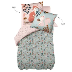 Discount Copripiumino e una federa bambini cotone (140 x 200 cm) Tamia Biancheria Da Letto Bambini