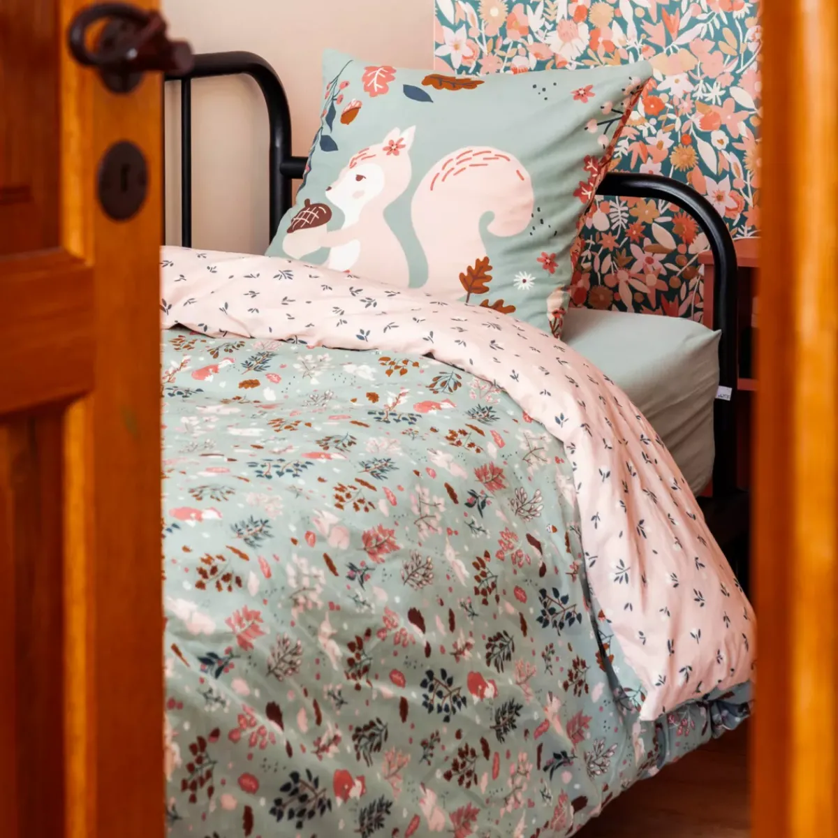 Discount Copripiumino e una federa bambini cotone (140 x 200 cm) Tamia Biancheria Da Letto Bambini
