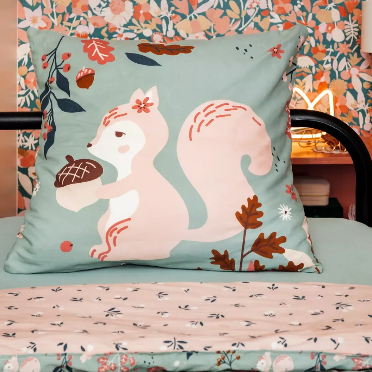 Discount Copripiumino e una federa bambini cotone (140 x 200 cm) Tamia Biancheria Da Letto Bambini