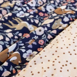 Sale Copripiumino e una federa bambino cotone (140 x 200 cm) Forêt enchantée Biancheria Da Letto Bambini