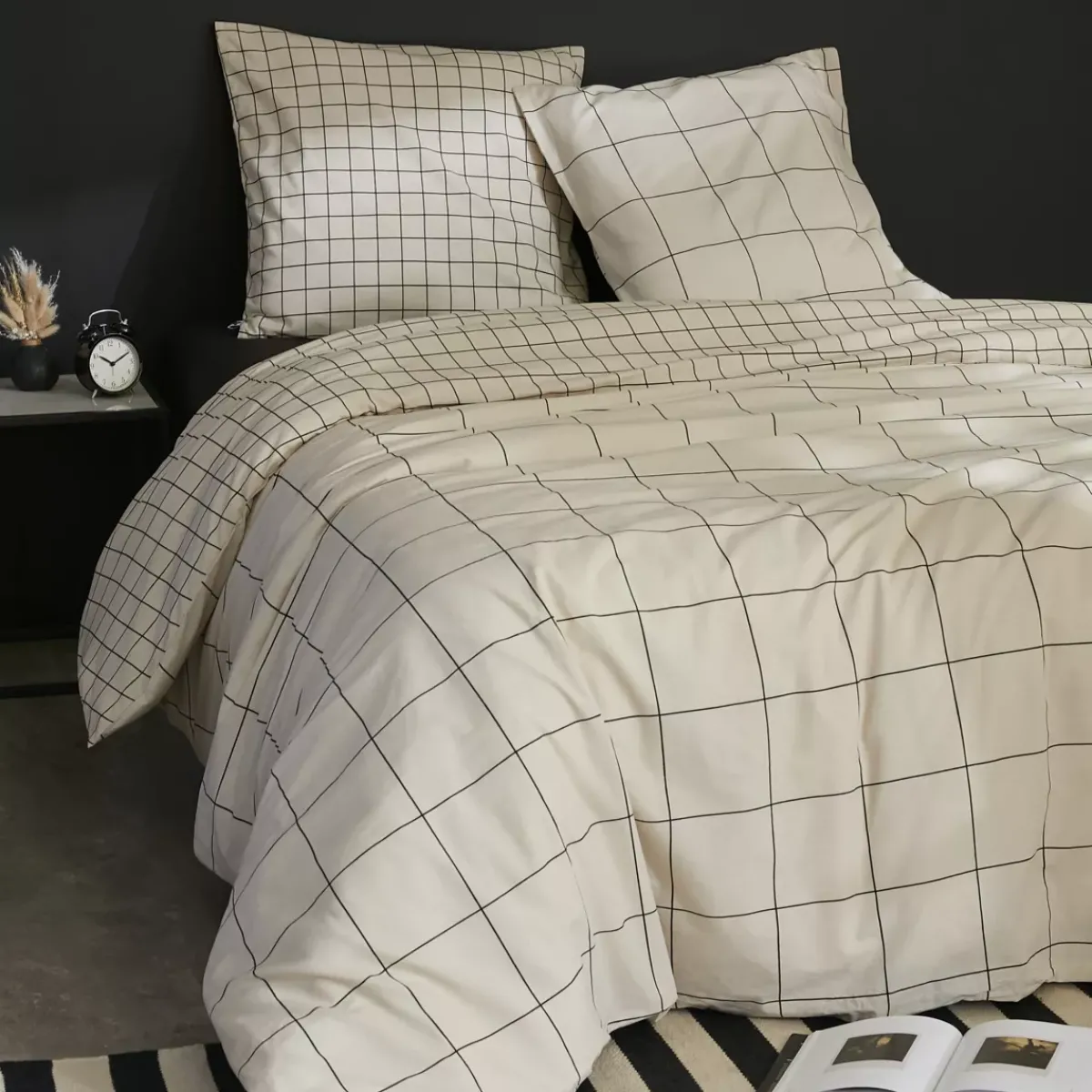 Discount Copripiumino e una federa cotone (140 x 200 cm) Carrie Copripiumini|Completi Letto