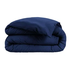 Online Copripiumino flanella di cotone (140 x 200 cm) Nina Blu navy Copripiumini