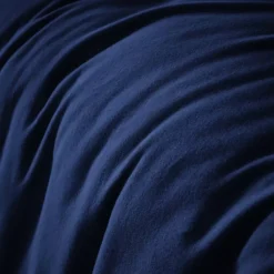 Online Copripiumino flanella di cotone (260 x 240 cm) Nina Blu navy Copripiumini
