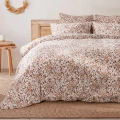 Sale Copripiumino garza di cotone (240 cm) Capucine Multicolore Copripiumini