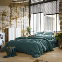 Clearance Copripiumino garza di cotone (200 x 200 cm) Gaïa Copripiumini
