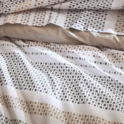 Clearance Copripiumino in cotone (260 x 240 cm) Niagara Verde kaki Copripiumini
