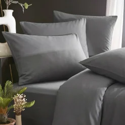 Hot Copripiumino in lyocell Tencel™ lavato (200 x 200 cm) Olivia Granito Copripiumini|Completi Letto