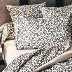 Outlet Copripiumino in percalle di cotone (280 x 240 cm) Leopardo Copripiumini