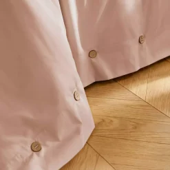 Sale Copripiumino in percalle di cotone (200 x 200 cm) Diane Rose Blush Copripiumini