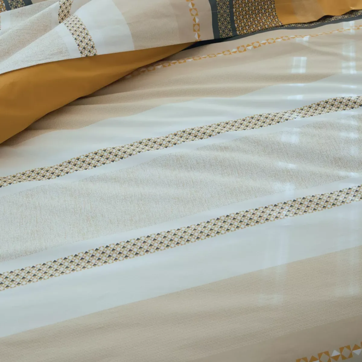 Clearance Copripiumino in percalle di cotone (200 x 200 cm) Marlow Copripiumini