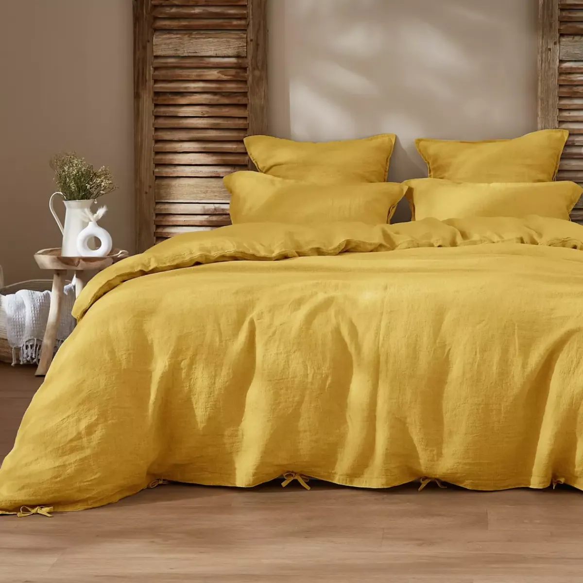 Sale Copripiumino lino lavato (260 cm) Louise Copripiumini