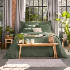 Outlet Copripiumino lyocell Tencel™ lavato Olivia Copripiumini|Completi Letto