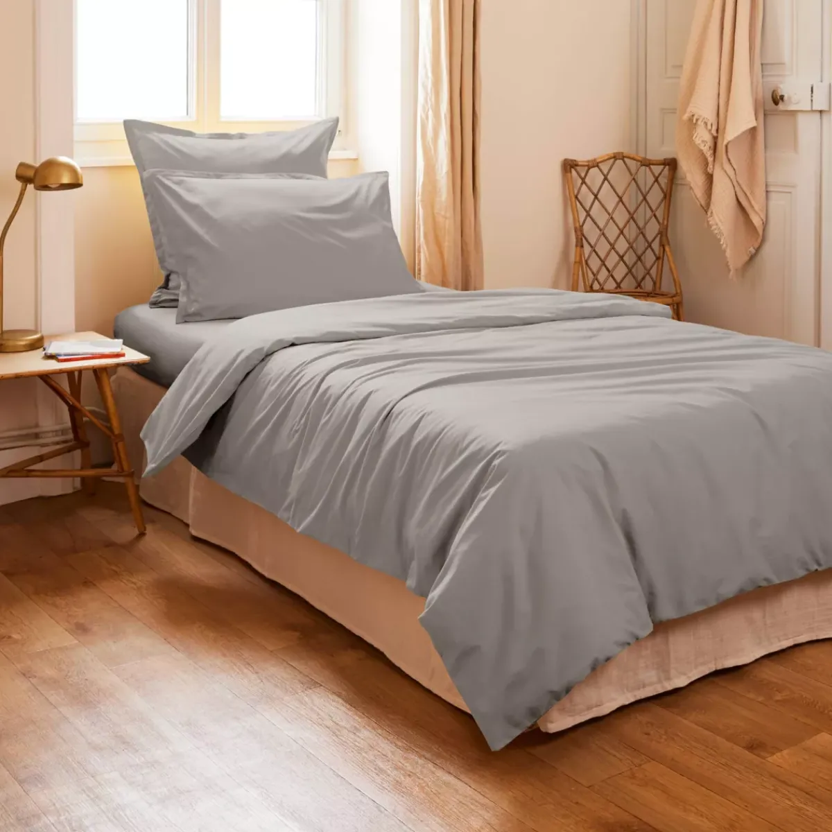 Sale Copripiumino percalle di cotone (140 cm) Cali Copripiumini