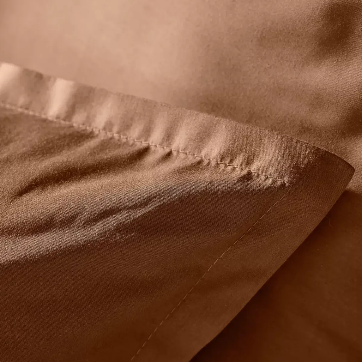 New Copripiumino percalle di cotone (140 x 200 cm) Cali Marrone Copripiumini