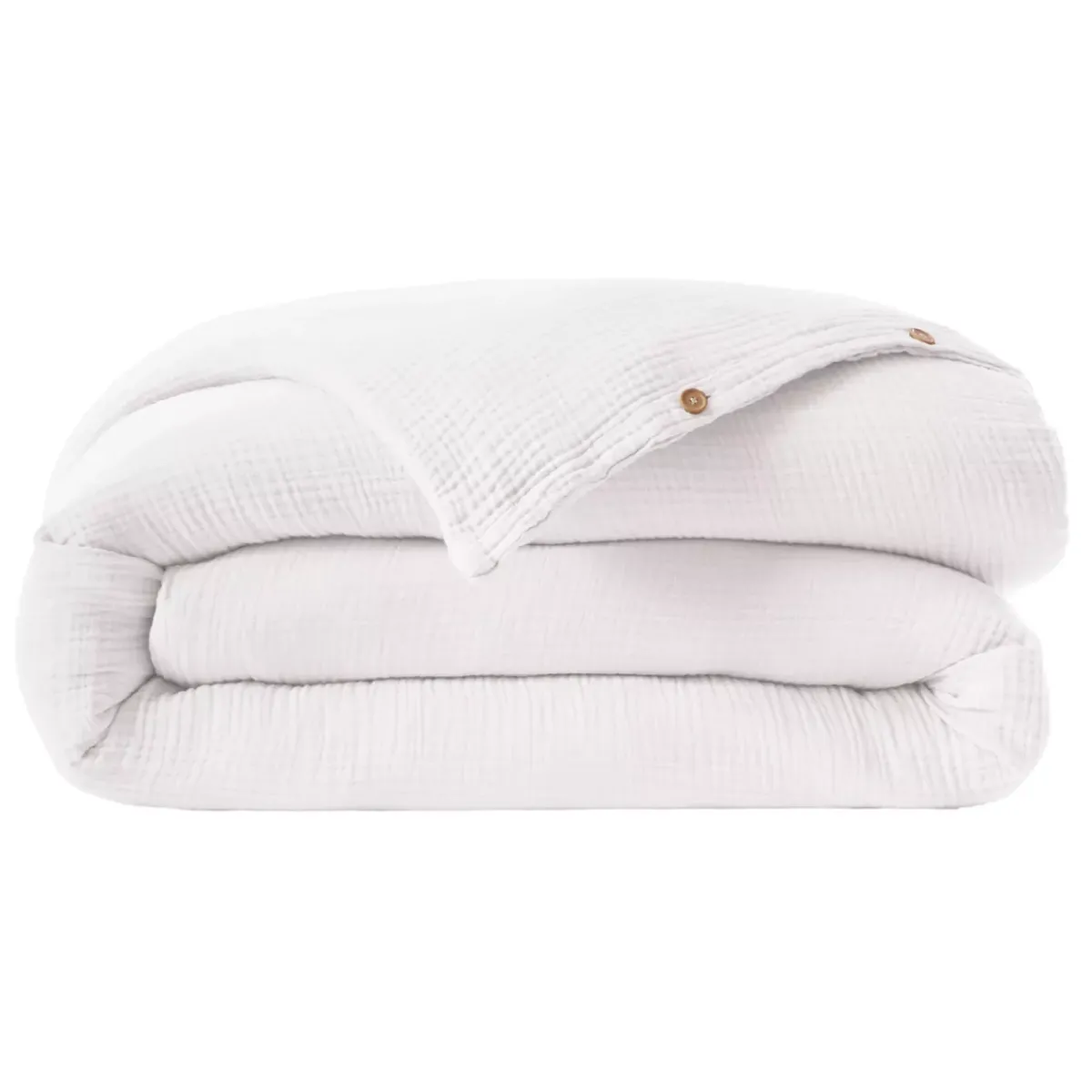 Copripiumino quadrupla garza di cotone (260 x 240 cm) Victoria x Gaïa chantilly Copripiumini