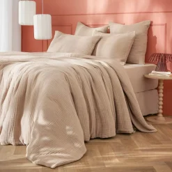 Hot Copripiumino quadrupla garza di cotone (240 x 220 cm) Victoria x Gaïa Copripiumini