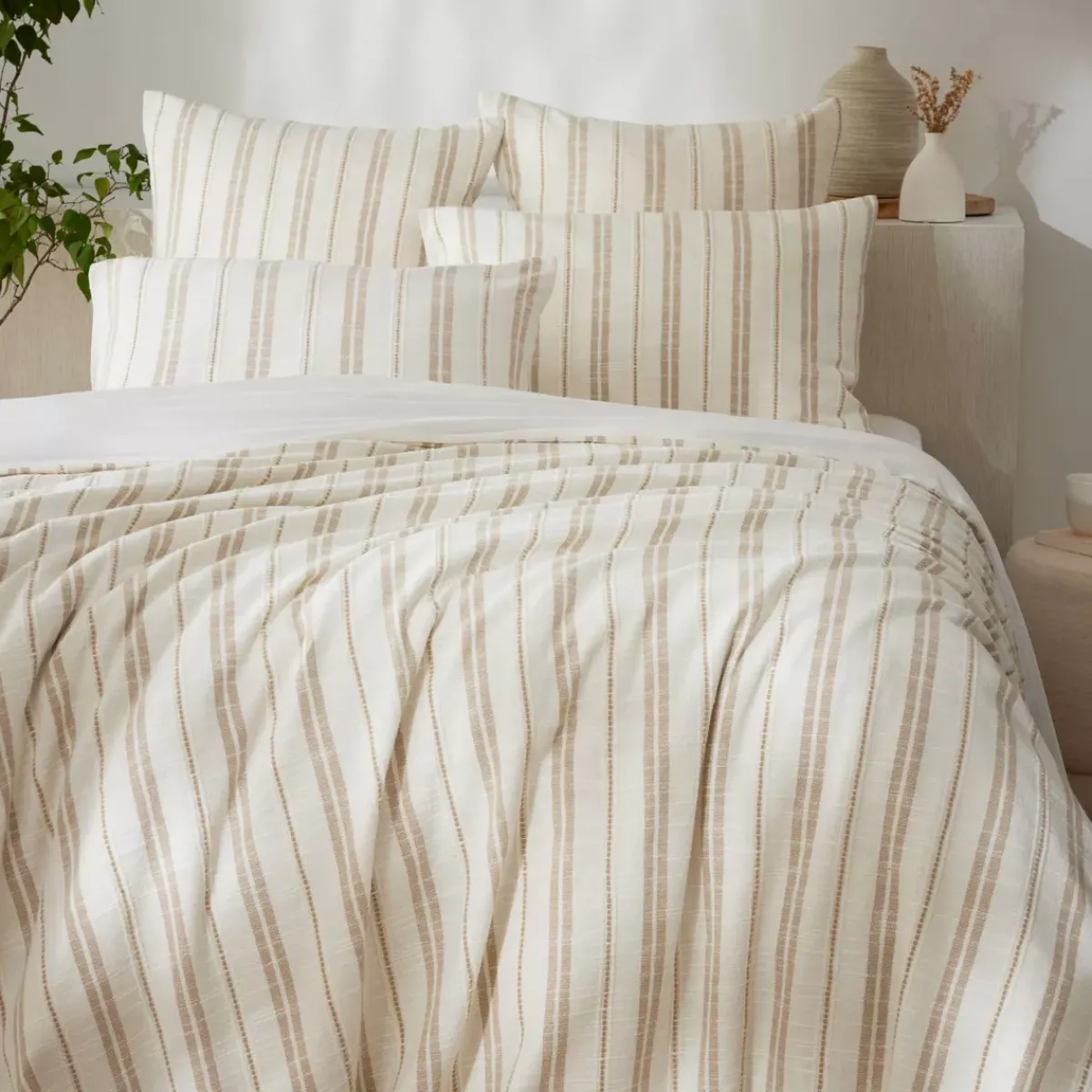 Online Copripiumino reversibile in cotone texturizzato e percale (140 x 200 cm) Alice Copripiumini