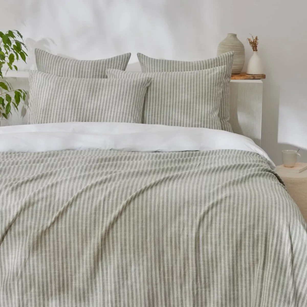 Best Copripiumino reversibile in cotone testurizzato e percale (240 x 220 cm) Alice Copripiumini