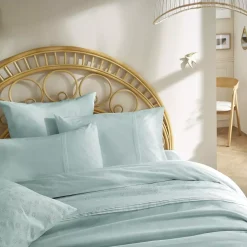 Outlet Copripiumino ricamato cotone (260 cm) Jeanne Copripiumini