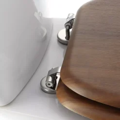 Copriwater effetto Legno Marrone