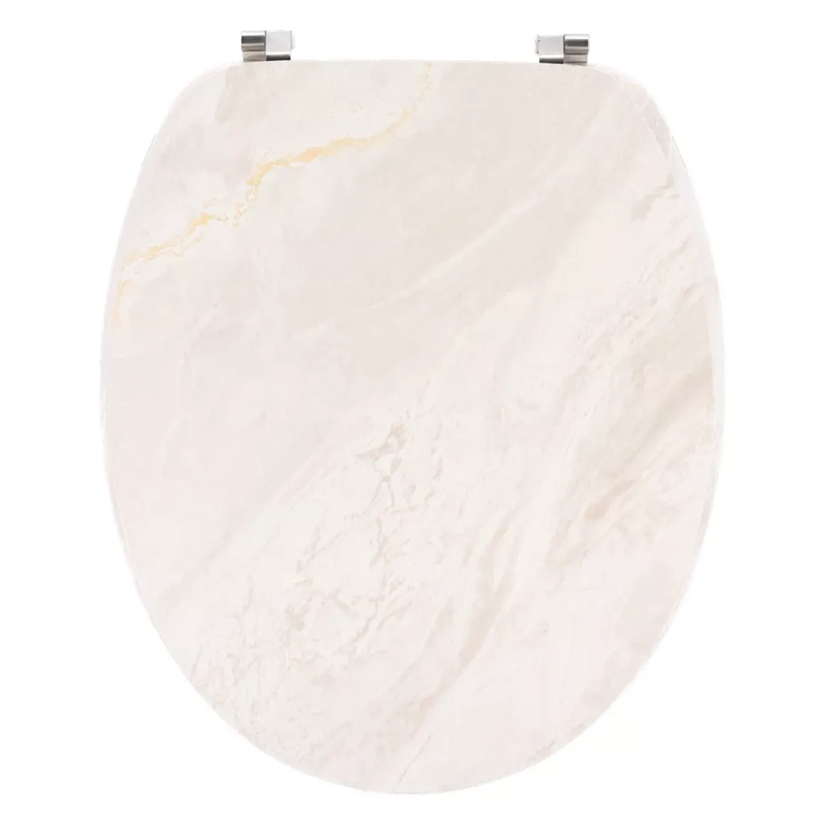 Copriwater in legno effetto marmo 18 pollici Lina Beige