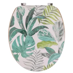 Copriwater WC 18 pollici MDF Jardin d'hiver Verde