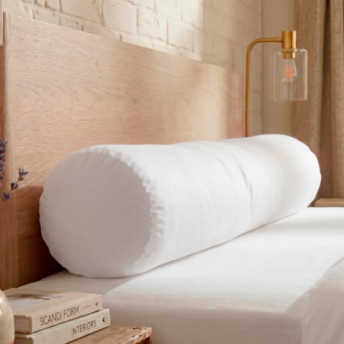 Hot Cuscino a rullo morbido (140 x 23 cm) Soffice e voluminoso Piumini, Cuscini Letto, Cuscini A Rullo