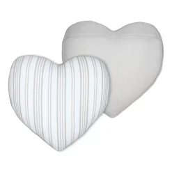 New Cuscino cuore in cotone (45 x 45 cm) Joséphine Cuscini E Fodere