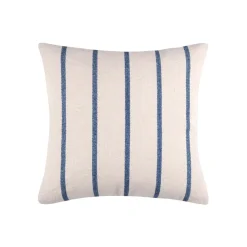 Cuscino da esterno quadrato tela di cotone (50 x 50 cm) Ocealys Blu marino
