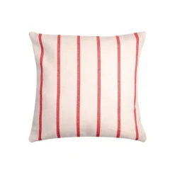 Cuscino da esterno quadrato tela di cotone (50 x 50 cm) Ocealys Rosso