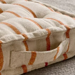 Clearance Cuscino da pavimento esterno tela di cotone (45 x 45 cm) Ocealys Corallo Cuscino Decorativo Per Esterno|Accessori E Cuscini