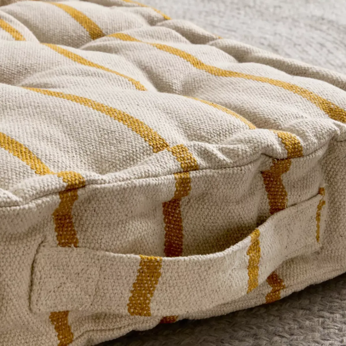 Hot Cuscino da pavimento esterno tela di cotone (45 x 45 cm) Ocealys Cuscino Decorativo Per Esterno|Accessori E Cuscini
