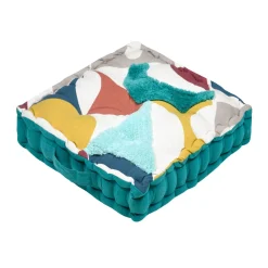 Clearance Cuscino da pavimento in cotone (45 x 45 cm) Blokken Cuscini Da Pavimento