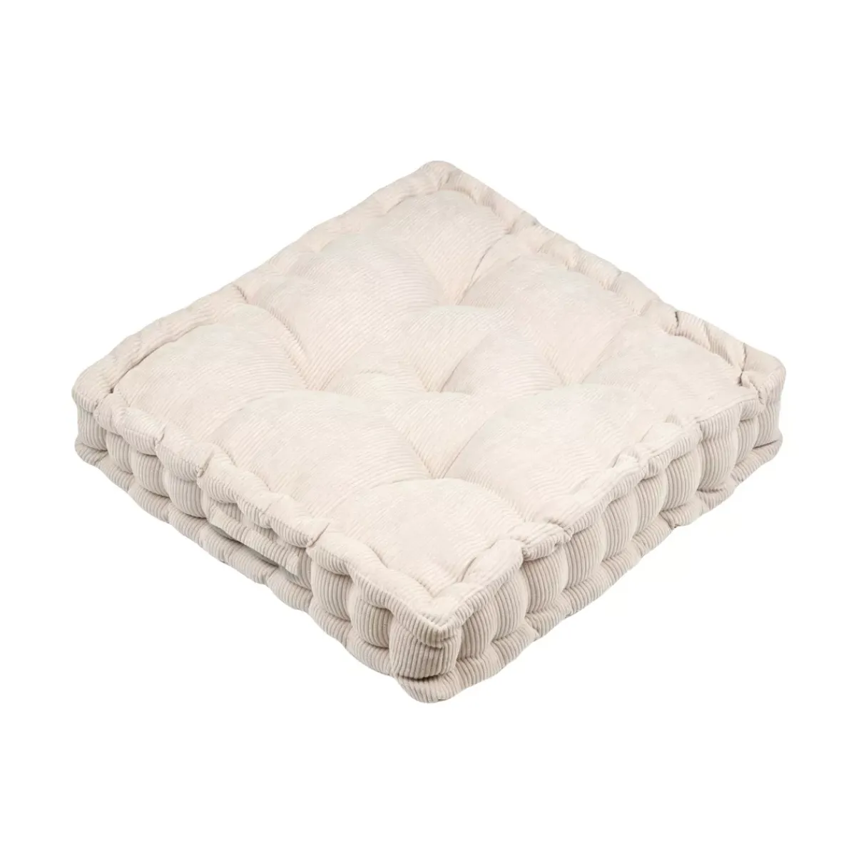 Outlet Cuscino da pavimento quadrato in velluto (45 x 45 cm) Dandy Cuscini Da Pavimento