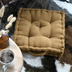 Outlet Cuscino da terra quadrato in velluto (45 x 45 cm) Dandy Cuscini Da Pavimento