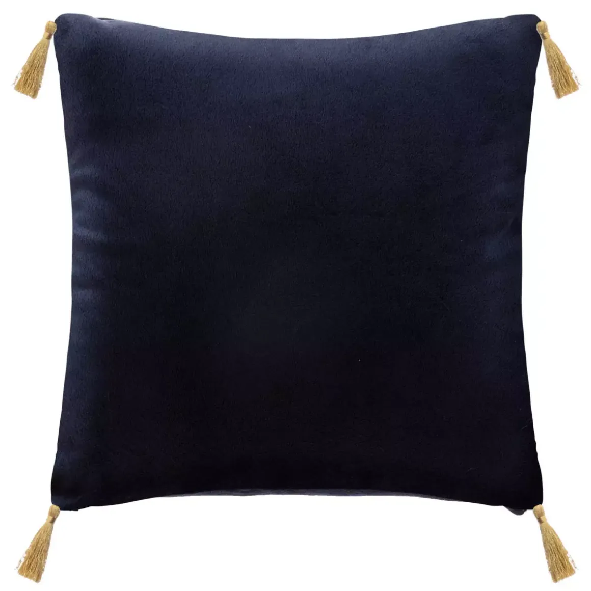 Cuscino di Natale quadrato (40 cm) Schiaccianoci blu marino