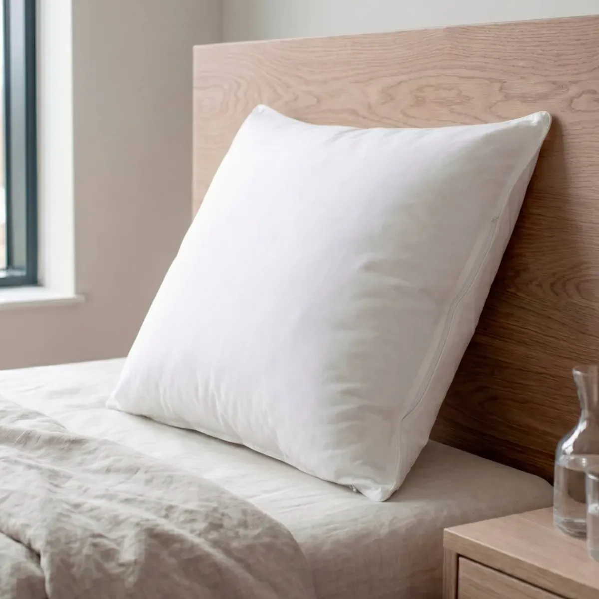 Outlet Cuscino letto quadrato (60 x 60 cm) Memory foam Piumini, Cuscini Letto, Cuscini A Rullo